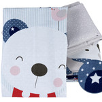 Постельное белье для новорожденных Hobby Home Collection SNOOPY хлопковый поплин синий, фото, фотография