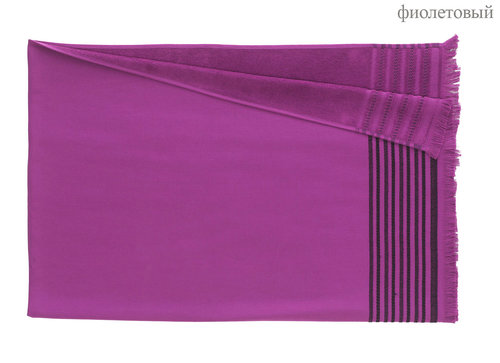 Полотенце-палантин пештемаль Buldans IBIZA хлопок пурпурный 90х160, фото, фотография