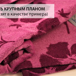 Полотенце пляжное Karna ADRIAN хлопковый велюр V7 75х150, фото, фотография