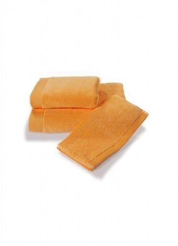 Набор полотенец для ванной в подарочной упаковке 32х50 3 шт. Soft Cotton MICRO хлопковый микрокоттон оранжевый, фото, фотография