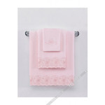 Полотенце для ванной Soft Cotton MELODY хлопковая махра розовый 50х100, фото, фотография