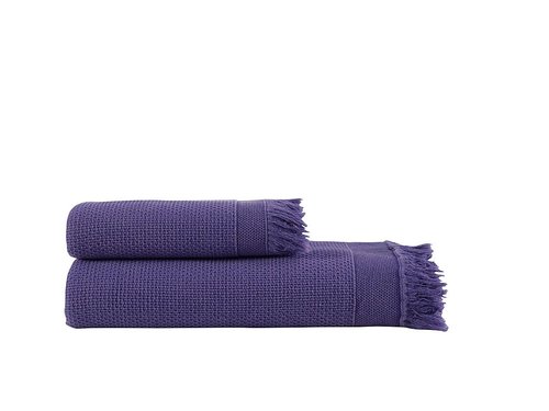 Полотенце для ванной и пляжа Buldans SANTOS хлопок фиолетовый 90х150, фото, фотография