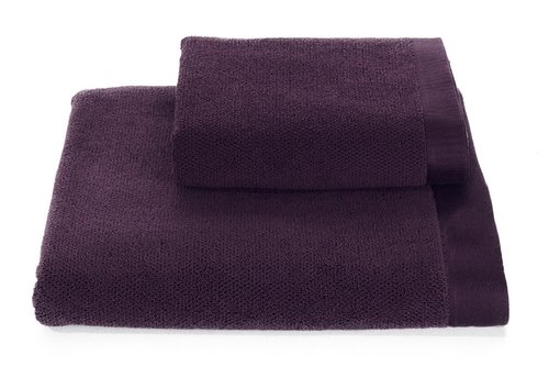 Полотенце для ванной Soft Cotton LORD хлопковая махра фиолетовый 85х150, фото, фотография