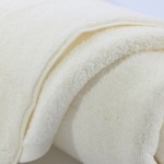 Полотенце для ванной Karna MORA микрокоттон хлопок белый 50х90, фото, фотография
