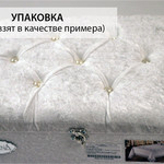 Скатерть прямоугольная Karna JAZEL жаккард белый 170х300, фото, фотография