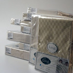 Скатерть прямоугольная Karna LINEN жаккард V11 160х220, фото, фотография