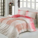Постельное белье Altinbasak ELFIN хлопковый ранфорс розовый 1,5 спальный, фото, фотография