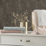 Набор полотенец для ванной в подарочной упаковке 30х50 3 шт. Tivolyo Home FORZA хлопковая махра бирюзовый, фото, фотография