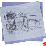 Набор кухонных полотенец Hobby Home Collection PRINT хлопок baker, фиолетовый 50х70 2 шт., фото, фотография