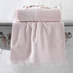 Полотенце для ванной Karna DIVA хлопковая махра абрикосовый 50х90, фото, фотография