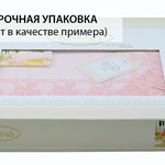 Скатерть прямоугольная Karna BOTANIC жаккард серый 160х220, фото, фотография