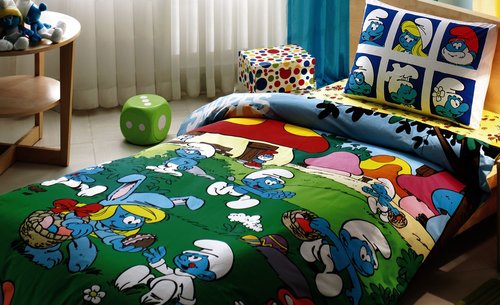 Детское постельное белье TAC SIRINLER хлопковый ранфорс 1,5 спальный, фото, фотография