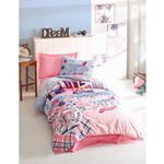 Детское постельное белье Cotton Box GIRLS & BOYS SUPERSTAR хлопковый ранфорс розовый 1,5 спальный, фото, фотография