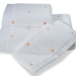 Набор полотенец для ванной 50х100, 75х150 Soft Cotton LOVE хлопковый микрокоттон персиковый, фото, фотография