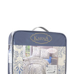 Постельное белье Karna VIKTORI хлопковый трикотаж 1,5 спальный, фото, фотография