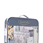 Постельное белье Karna ROSENS хлопковый трикотаж 1,5 спальный, фото, фотография