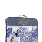 Постельное белье Karna LAMAR хлопковый трикотаж евро, фото, фотография