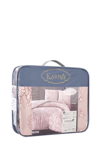 Постельное белье Karna NOVA хлопковый трикотаж 1,5 спальный, фото, фотография