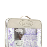 Постельное белье Karna ROZALIN хлопковый трикотаж евро, фото, фотография