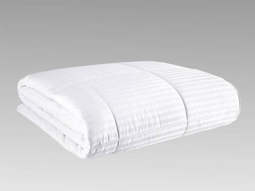Одеяло Karna VIA микрогель/страйп-сатин 155х215, фото, фотография