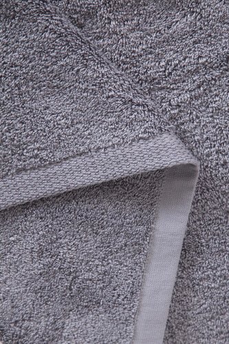 Полотенце для ванной Karna APOLLO хлопковый микрокоттон серый 45х60, фото, фотография