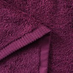 Полотенце для ванной Karna APOLLO хлопковый микрокоттон бордовый 50х90, фото, фотография