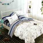 Комплект подросткового постельного белья Karna DELUX FONTA хлопковый сатин 1,5 спальный, фото, фотография