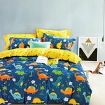 Комплект подросткового постельного белья Karna DELUX DEER хлопковый сатин 1,5 спальный, фото, фотография