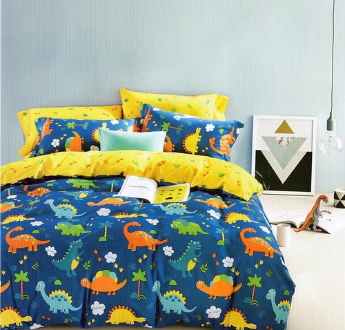 Комплект подросткового постельного белья Karna DELUX DEER хлопковый сатин 1,5 спальный, фото, фотография