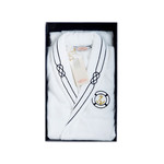Халат мужской Soft Cotton MARINE хлопковая махра белый XL, фото, фотография