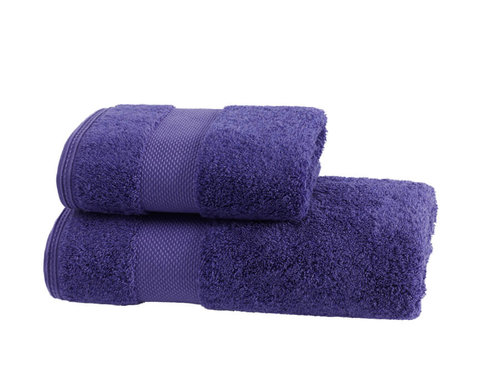 Полотенце для ванной Soft Cotton DELUXE махра хлопок/модал фиолетовый 75х150, фото, фотография