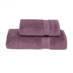 Набор полотенец для ванной 50х100, 75х150 Soft Cotton LANE хлопковая махра лиловый, фото, фотография