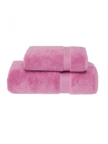 Набор полотенец для ванной 50х100, 75х150 Soft Cotton LANE хлопковая махра розовый, фото, фотография
