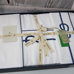 Постельное белье Ecocotton ROUTE органический хлопковый сатин делюкс белый евро, фото, фотография