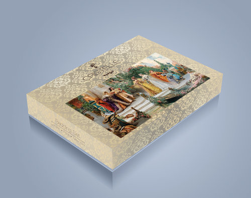 Постельное белье Cristelle VENICE 36 сатин-жаккард евро, фото, фотография