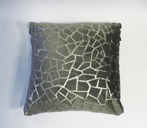 Декоративная подушка Tivolyo Home MATHEO серый 50х50, фото, фотография