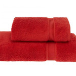 Полотенце для ванной Soft Cotton LANE хлопковая махра красный 50х100, фото, фотография