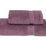 Полотенце для ванной Soft Cotton LANE хлопковая махра лиловый 75х150, фото, фотография