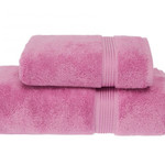 Полотенце для ванной Soft Cotton LANE хлопковая махра розовый 50х100, фото, фотография