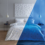 Постельное белье TAC GLOW CRYSTAL хлопковый сатин евро, фото, фотография