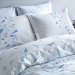 Постельное белье TAC GLOW CRYSTAL хлопковый сатин евро, фото, фотография