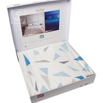 Постельное белье TAC GLOW CRYSTAL хлопковый сатин евро, фото, фотография