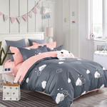 Постельное белье взрослое/детское Tango TWILL 534 хлопковый сатин 2-х спальный (нав. 70х70), фото, фотография