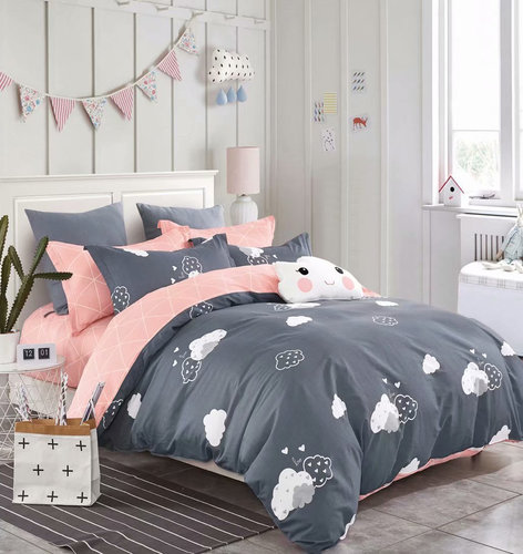 Постельное белье взрослое/детское Tango TWILL 534 хлопковый сатин 2-х спальный (нав. 70х70), фото, фотография