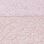 Полотенце для ванной Issimo Home VALENCIA бамбуково-хлопковая махра светло-розовый 90х150, фото, фотография