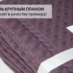 Покрывало пике Tivolyo Home MODESTO хлопок фиолетовый 220х240, фото, фотография