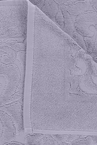 Коврик-полотенце Issimo Home VALENCIA бамбуково-хлопковая махра фиолетовый 50х80, фото, фотография