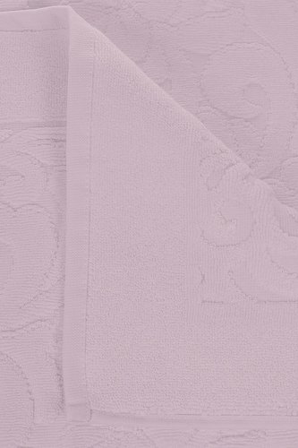Коврик-полотенце Issimo Home VALENCIA бамбуково-хлопковая махра бледно-пурпурный 50х80, фото, фотография