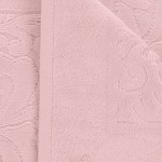 Коврик-полотенце Issimo Home VALENCIA бамбуково-хлопковая махра розовый 50х80, фото, фотография
