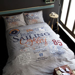 Комплект подросткового постельного белья Issimo Home RANFORCE SAILING хлопковый ранфорс 1,5 спальный, фото, фотография